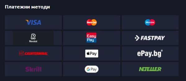 Betano методи за депозиране и теглене на средства