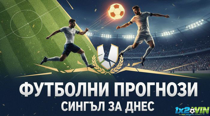 Футболни прогнози Сингъл за днес