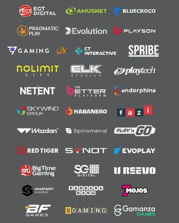 Доставчици на игри в Winbet като Evolution Pragmatic Play и EGT