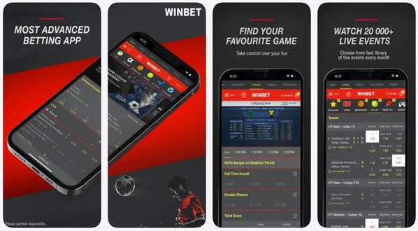 Winbet mobilno prilojenie za ios